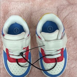 Cat & Jack Kids Sneakers in Red, Blue, and White